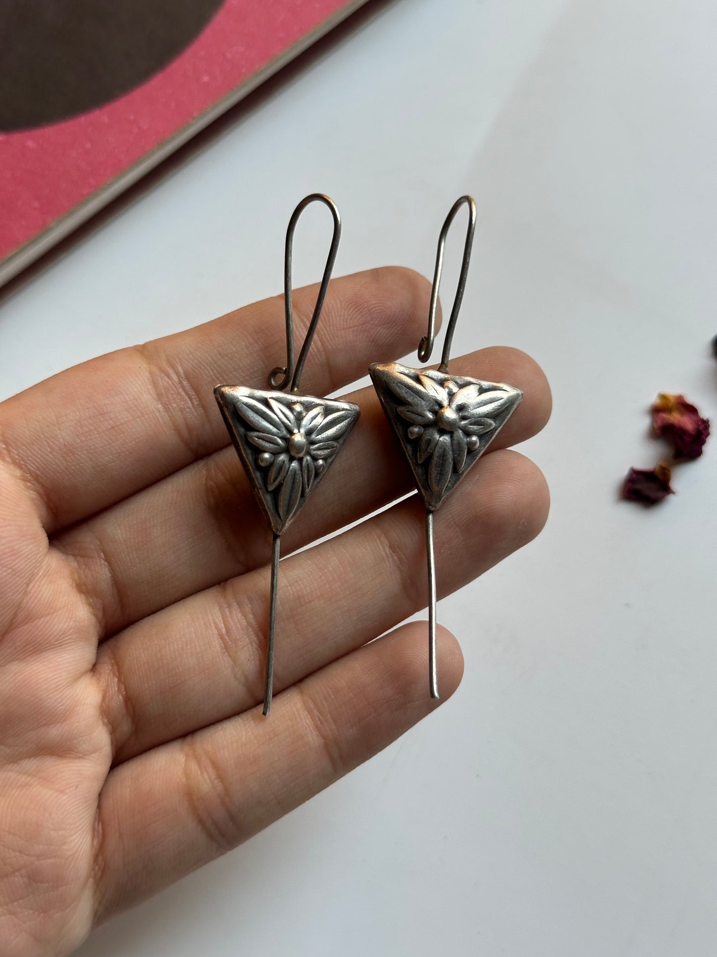 Triangle Pin Earrings