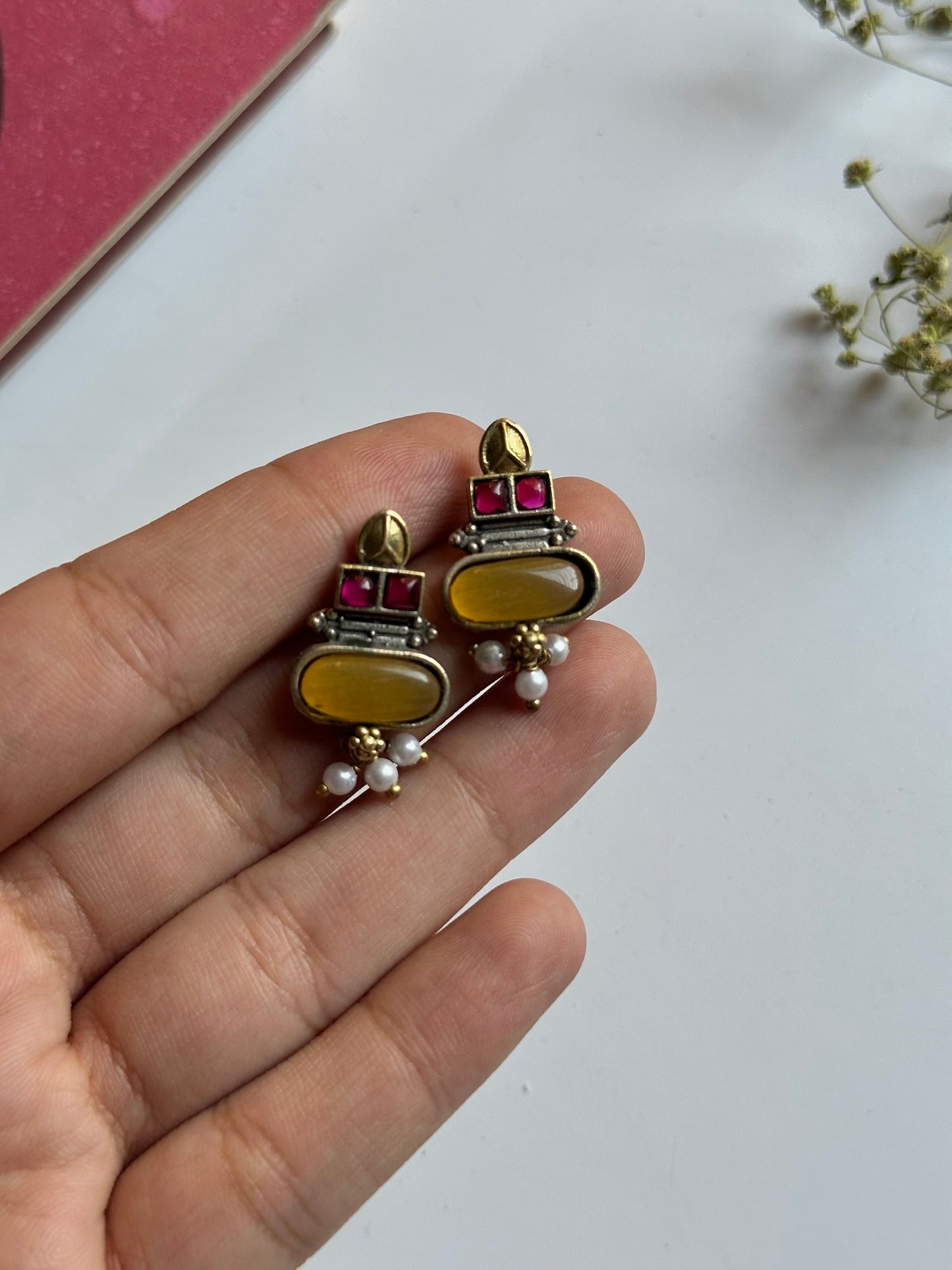 Mini Dual Tone Studs