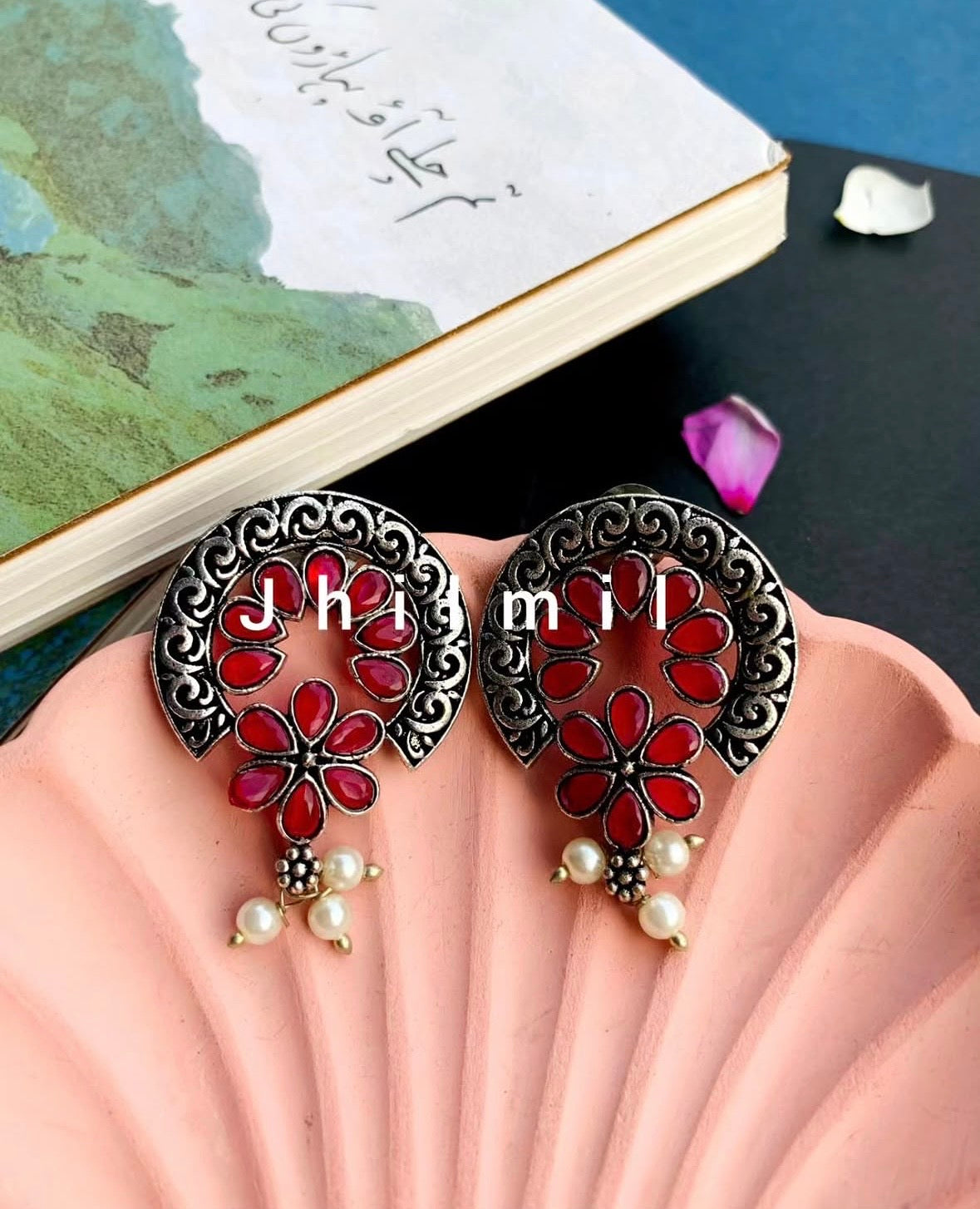 Stone Studded earrings