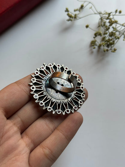 Oversized Phool Ring