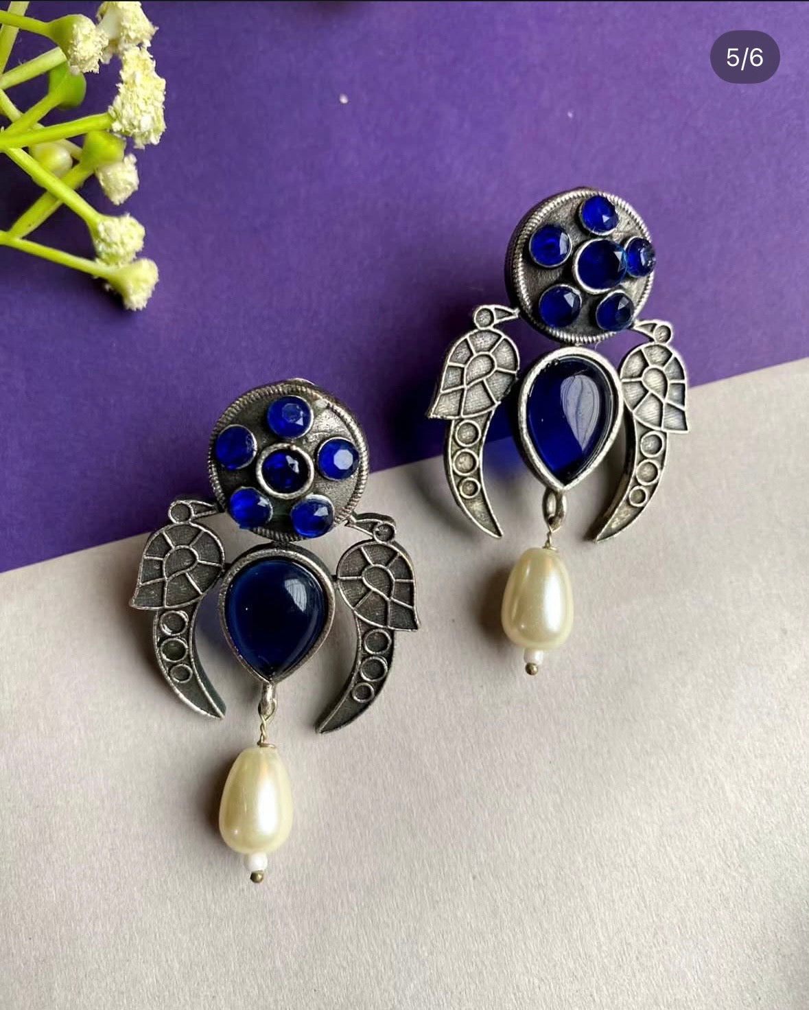 Bird Motif Earrings