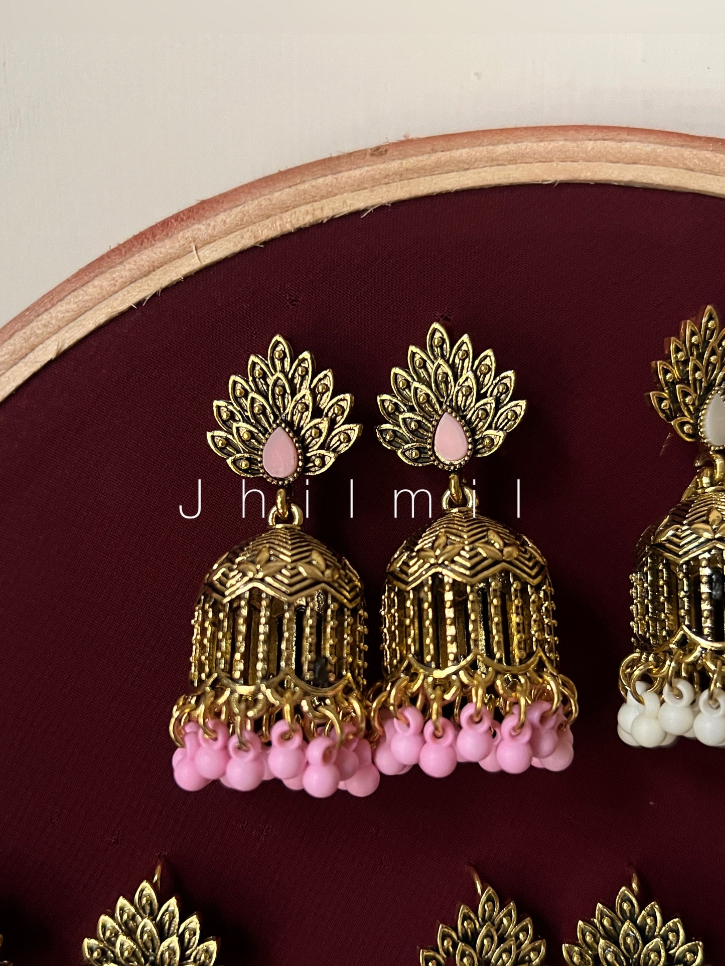 Gul Bahar Golden Jhumki
