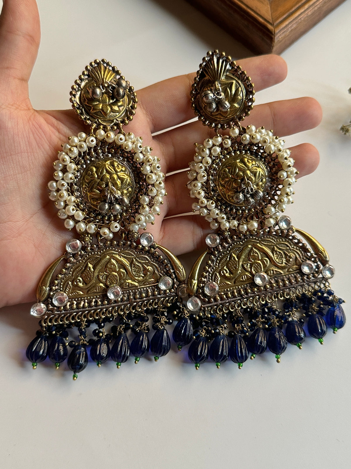 Nageena Earrings (3 Colors)