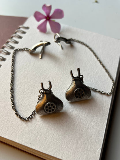 Retro Telephone Earcuff