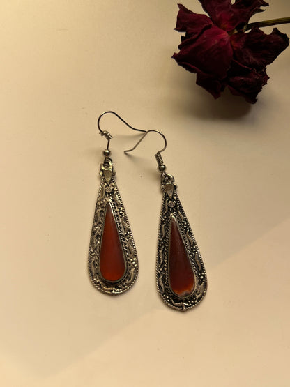 Tear drop Afghan Hook Earrings