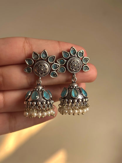 Half Flower Jhumki