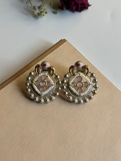 Chandni dual tone Studs