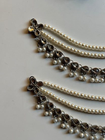 Pearl Kundan Sahara Pair