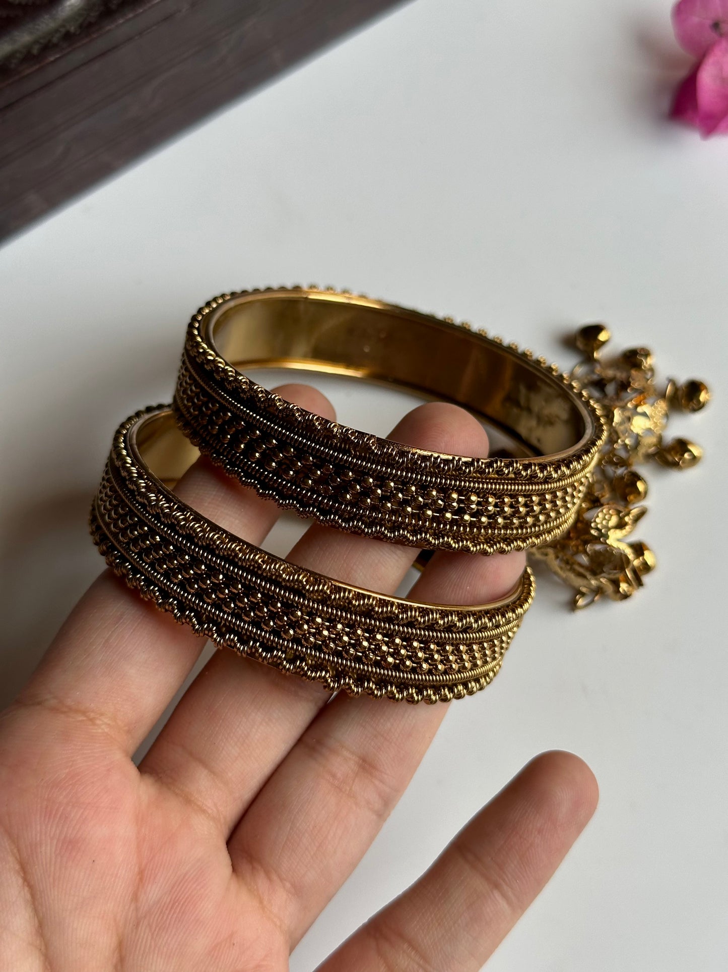 Golden Zeba Bangles