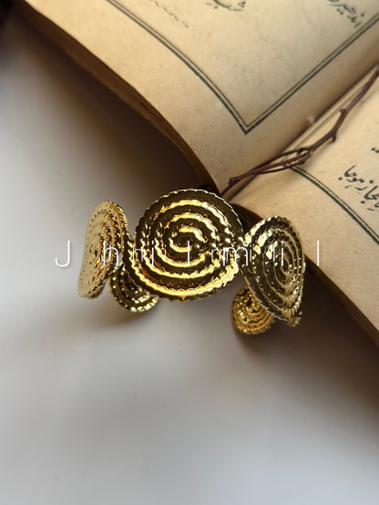 Golden Circular Handcuff