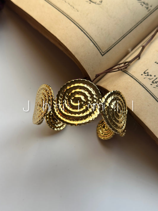 Golden Circular Handcuff