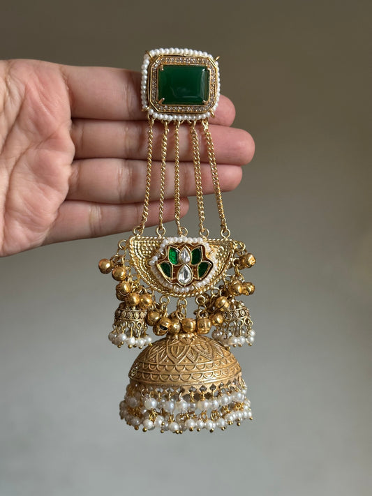 Noor Mahal Kashmiri Jhumka