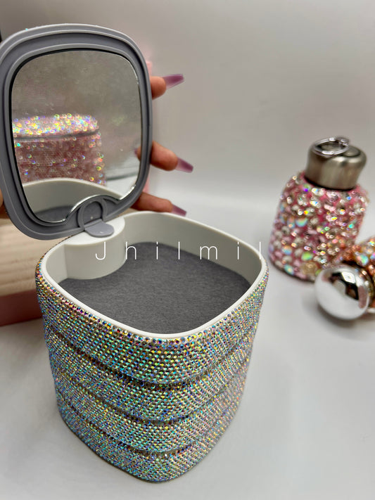 Bling Rhinestone Jewelry Organizer