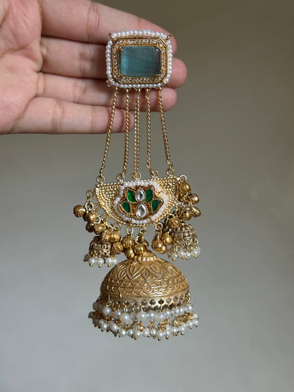 Noor Mahal Kashmiri Jhumka