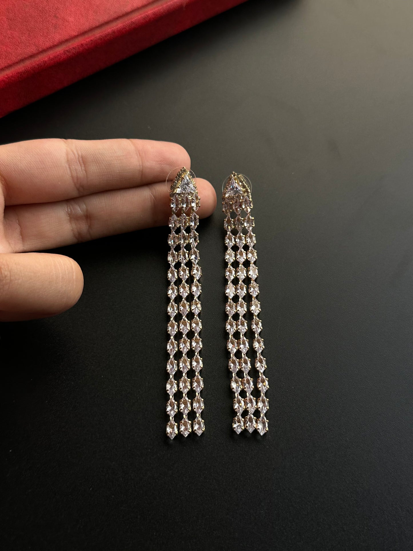 Rhinestone Danglers