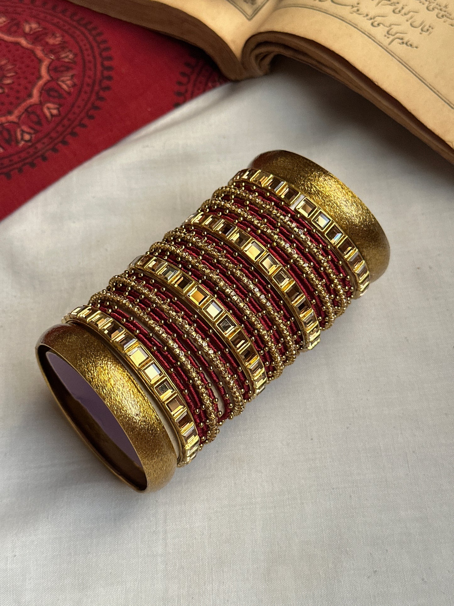 Shehnai Bangle Set (9 Colors)