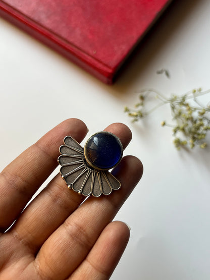 Stone Flower Ring