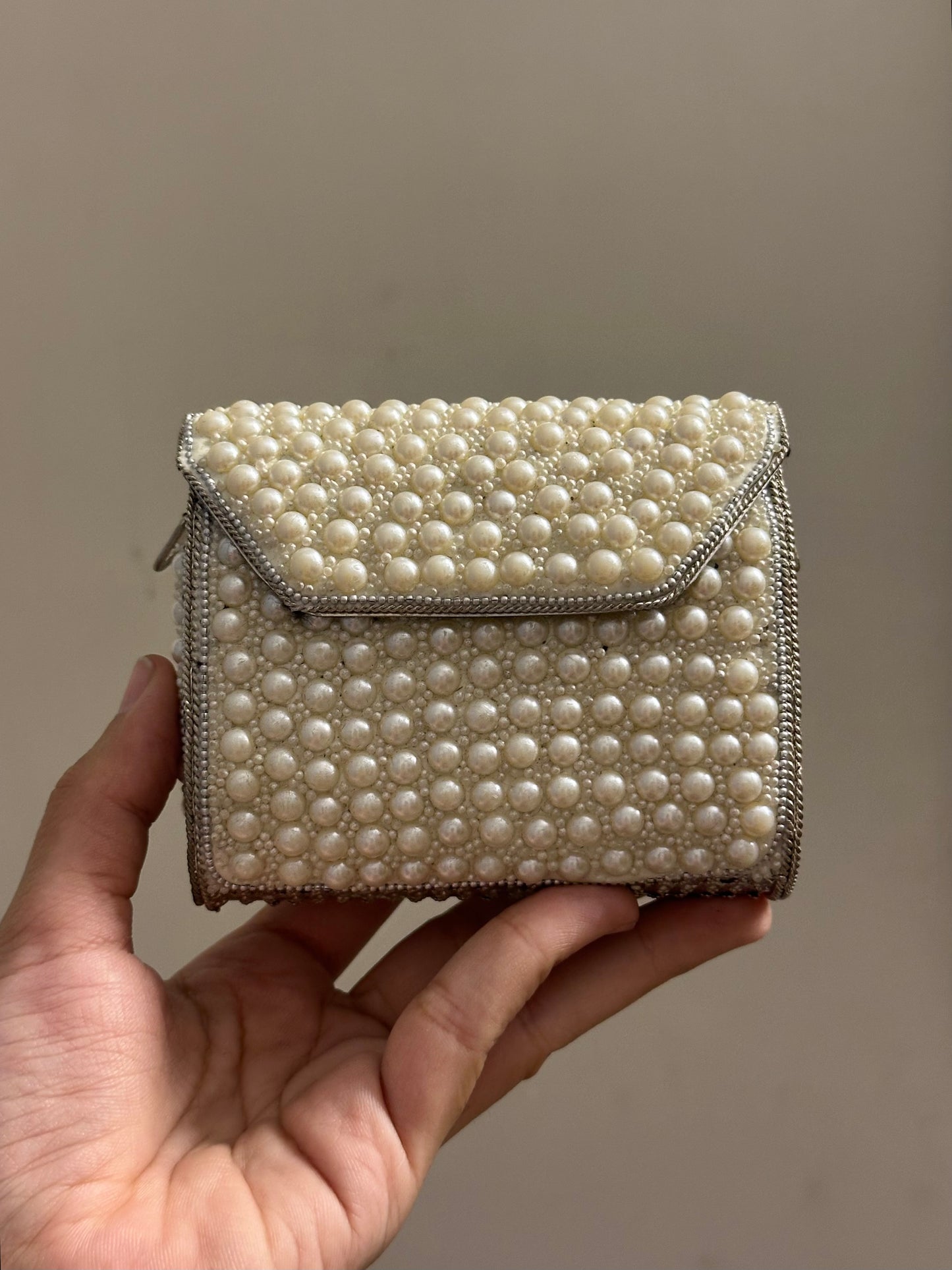 Square Pearl Clutch-Design 2