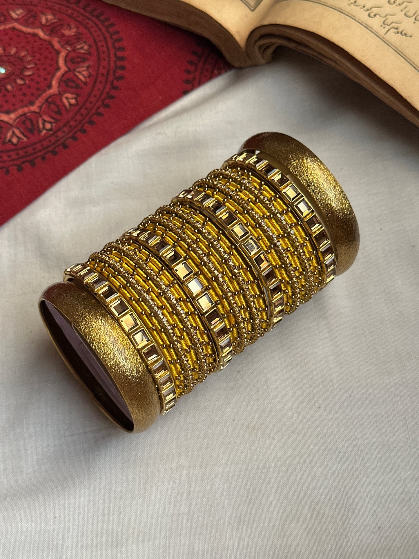 Shehnai Bangle Set (9 Colors)