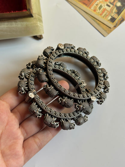 Elephant Motif Kara