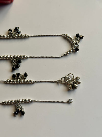 Black Beaded Pazaib