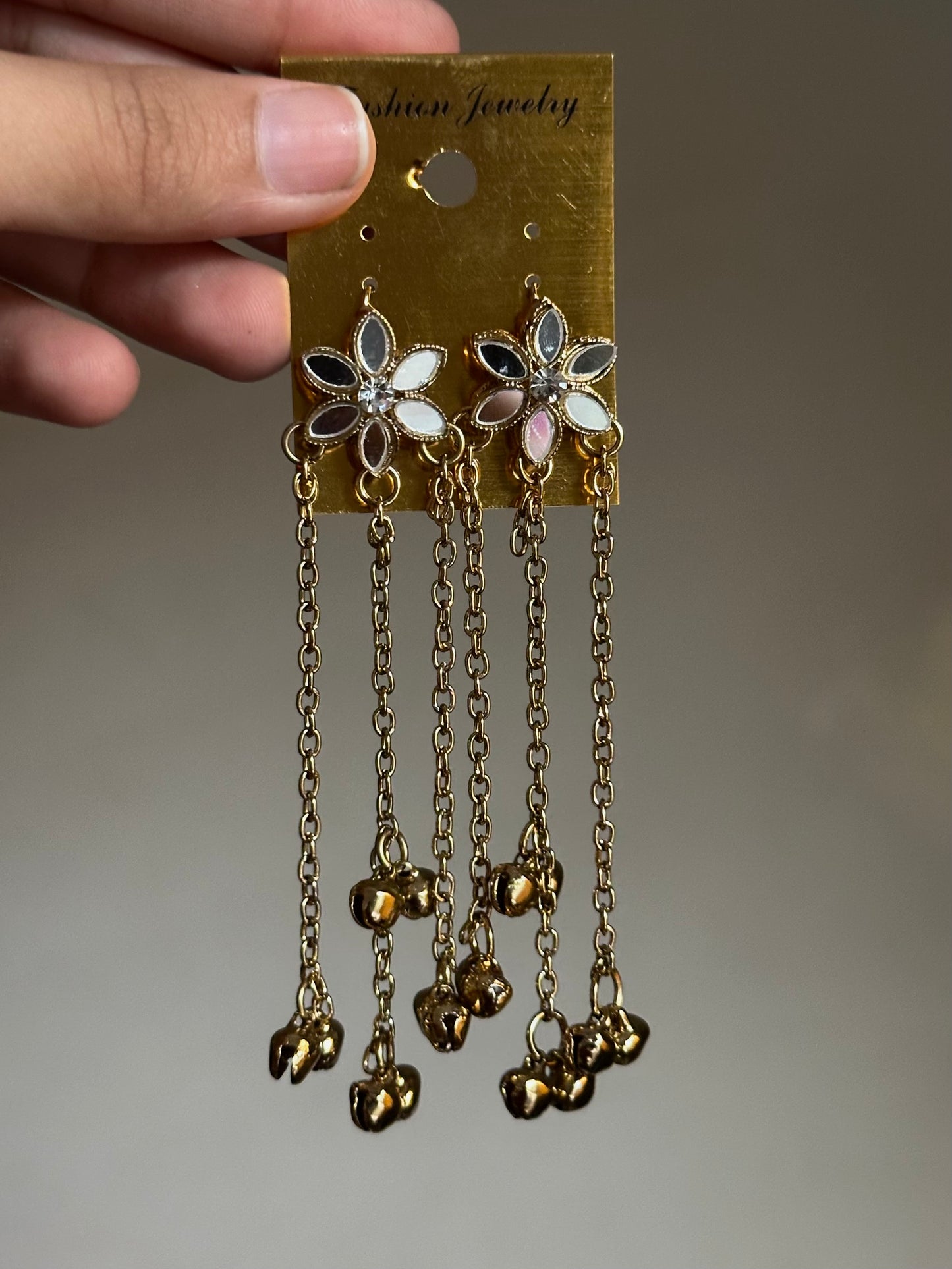 Mini Flower Kashmiri Earrings