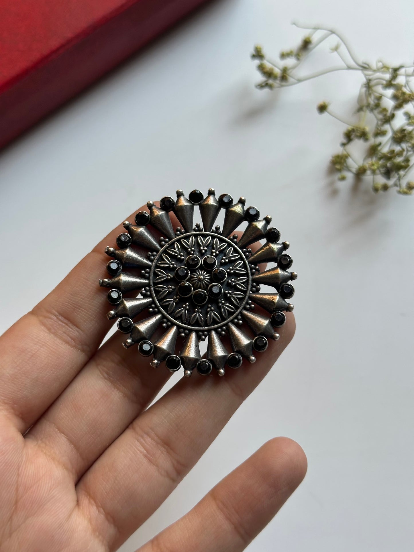 Oversized Phool Ring