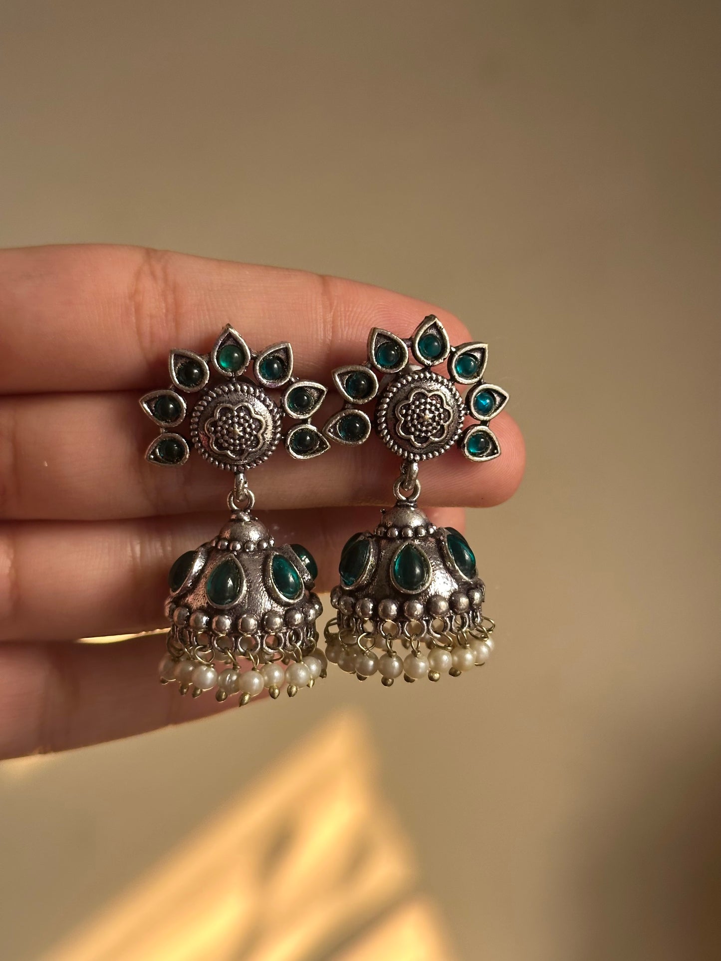 Half Flower Jhumki