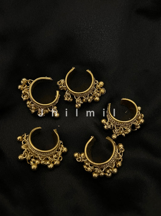 Golden Gajra Ring