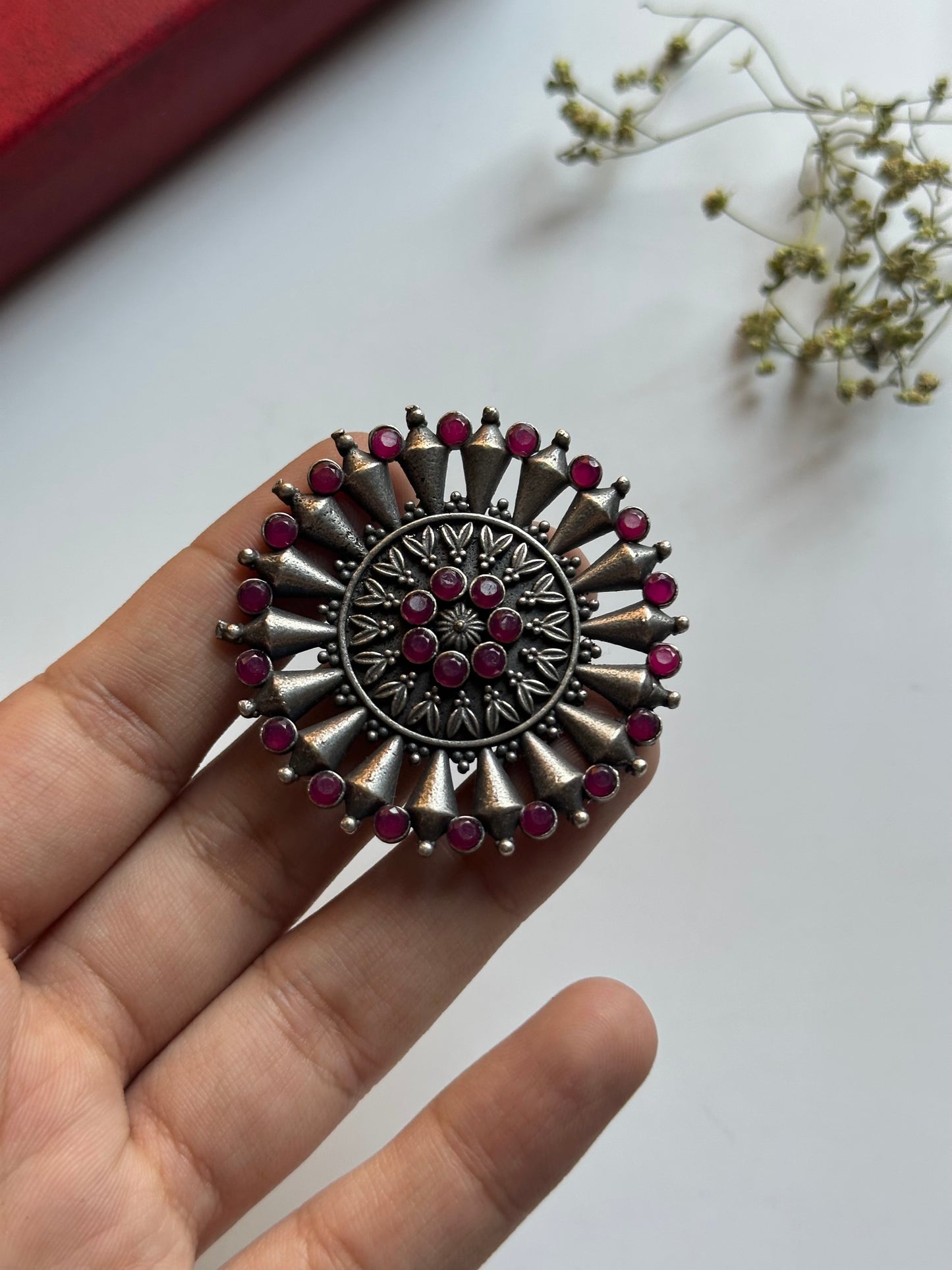 Oversized Phool Ring