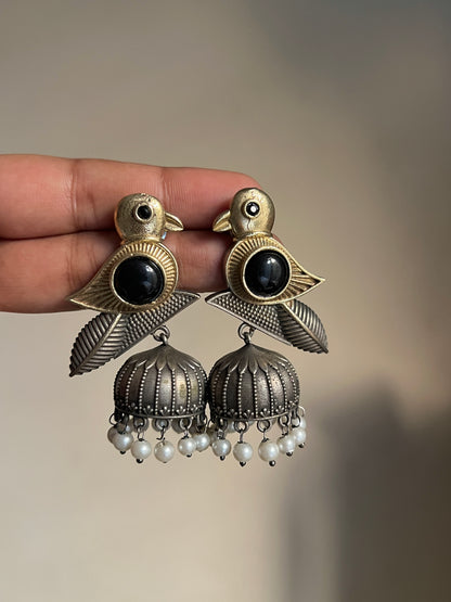 Kabootar Dual Tone Jhumki