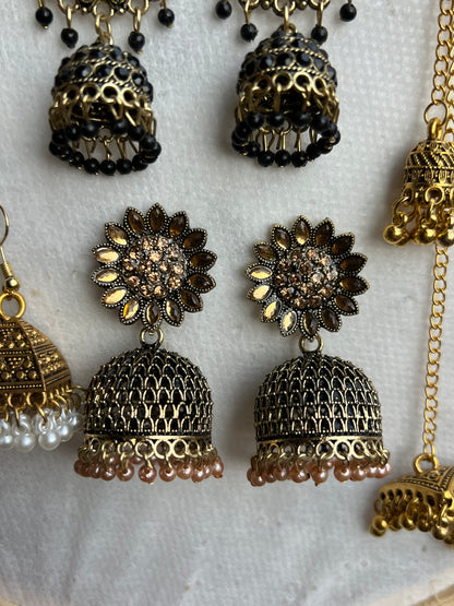 New Golden Jhumkis