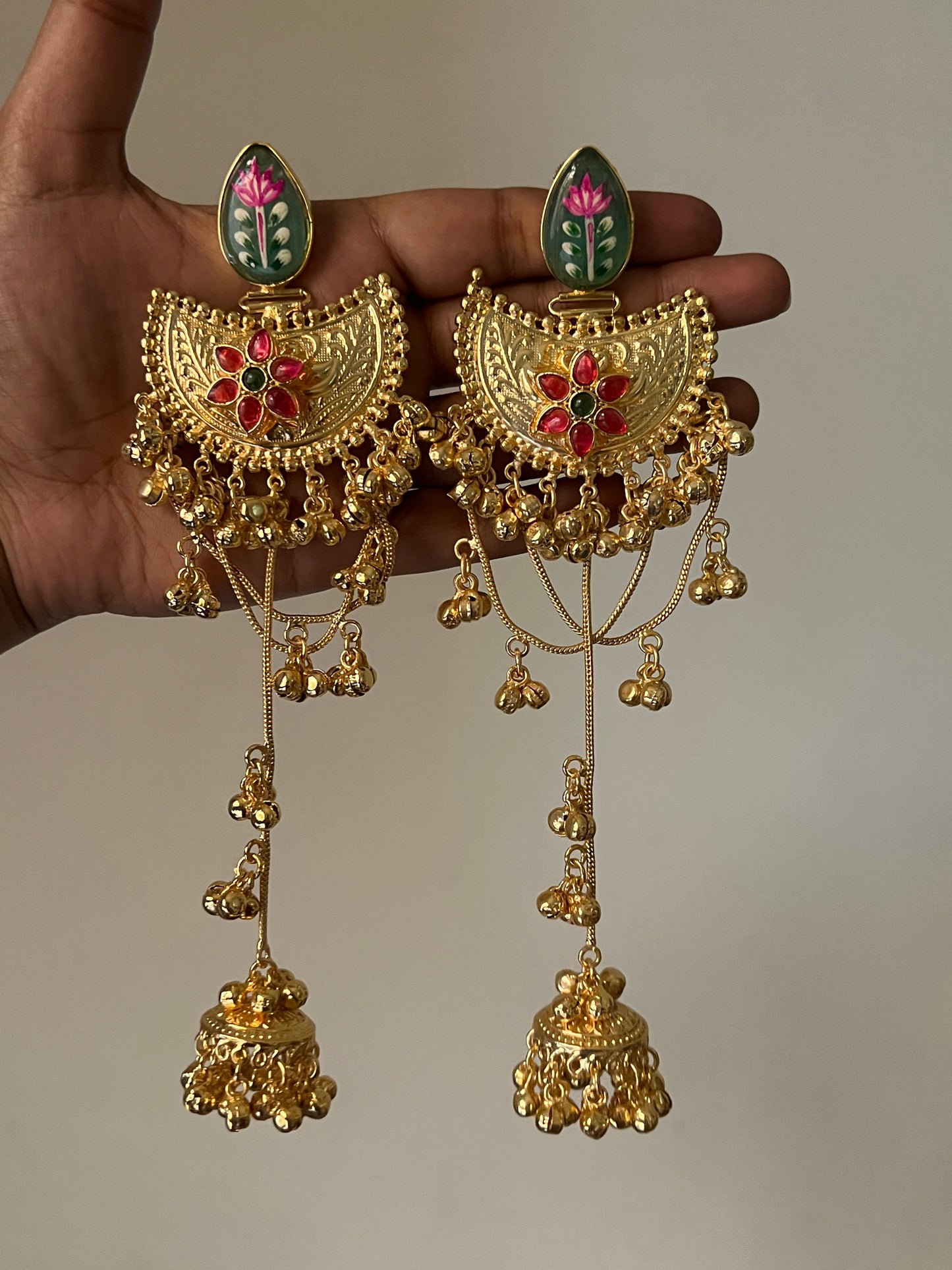 Bano Begum Kashmiri Earrings