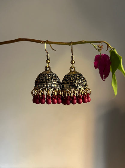 Zari Jhumki (10 colors)