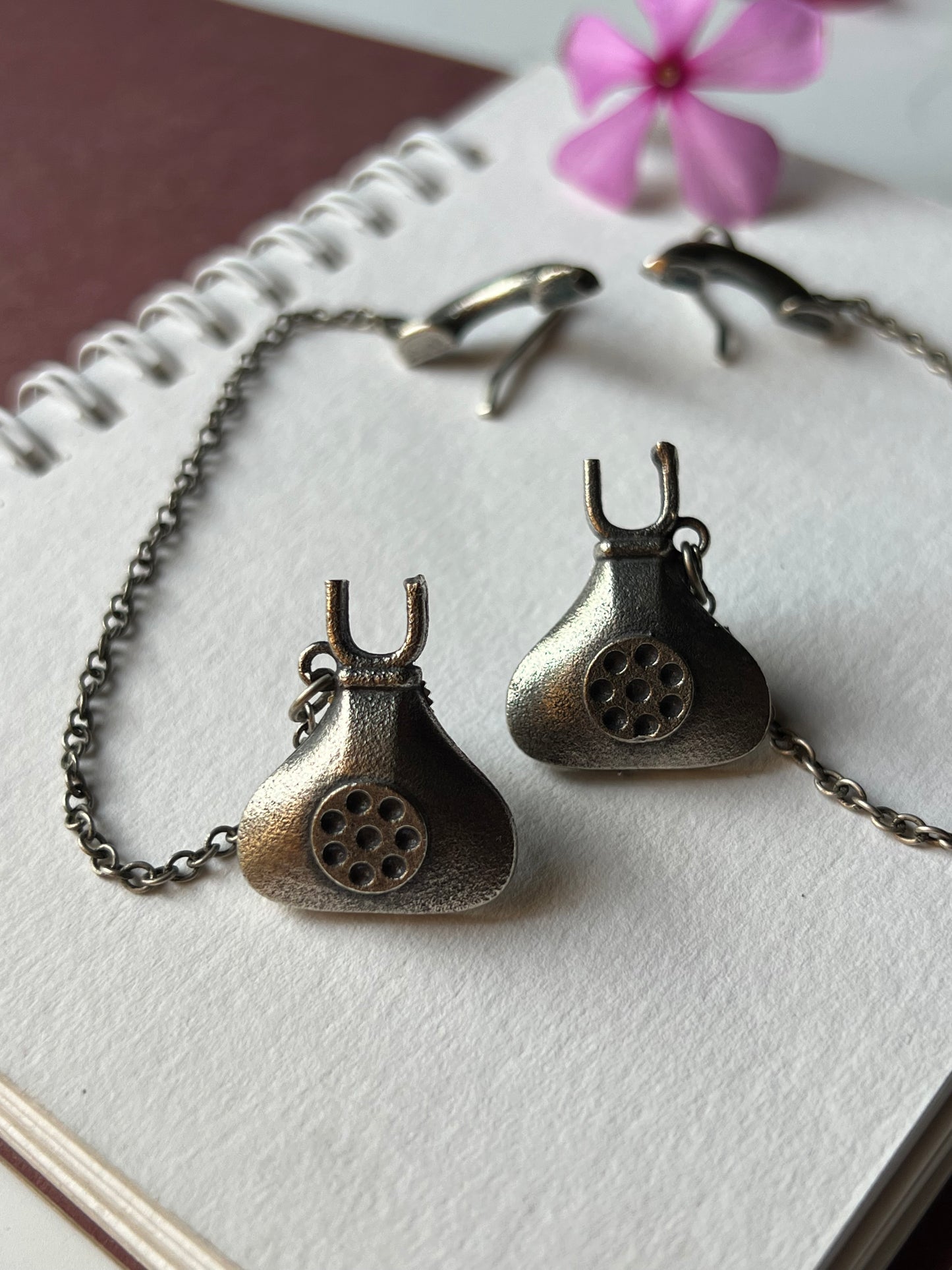 Retro Telephone Earcuff