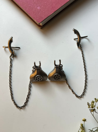 Retro Telephone Earcuff