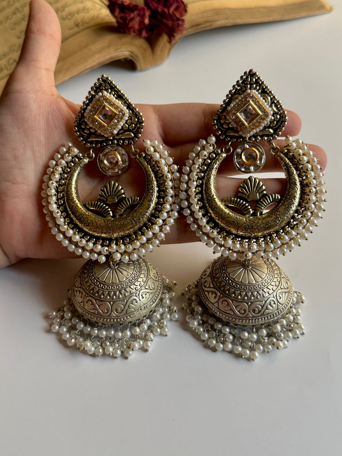 Oversized Chand Jhumka