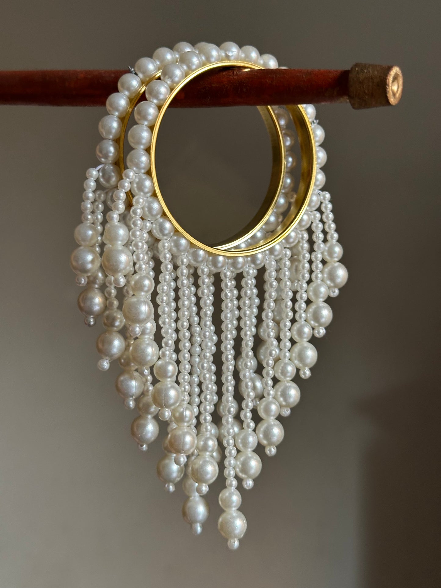 Pearl Rain Bangles