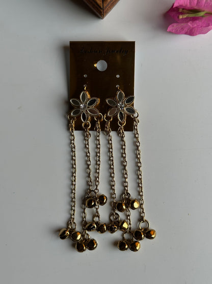 Mini Flower Kashmiri Earrings