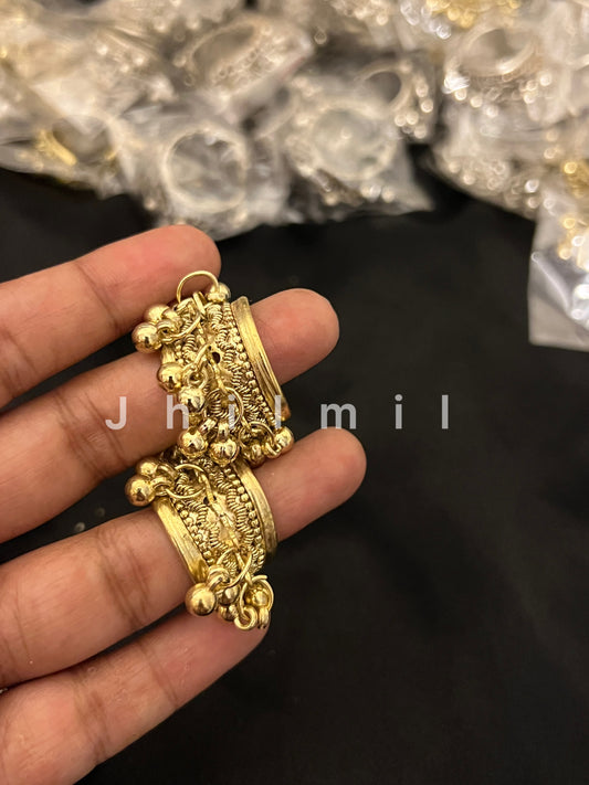 Golden Gajra Ring