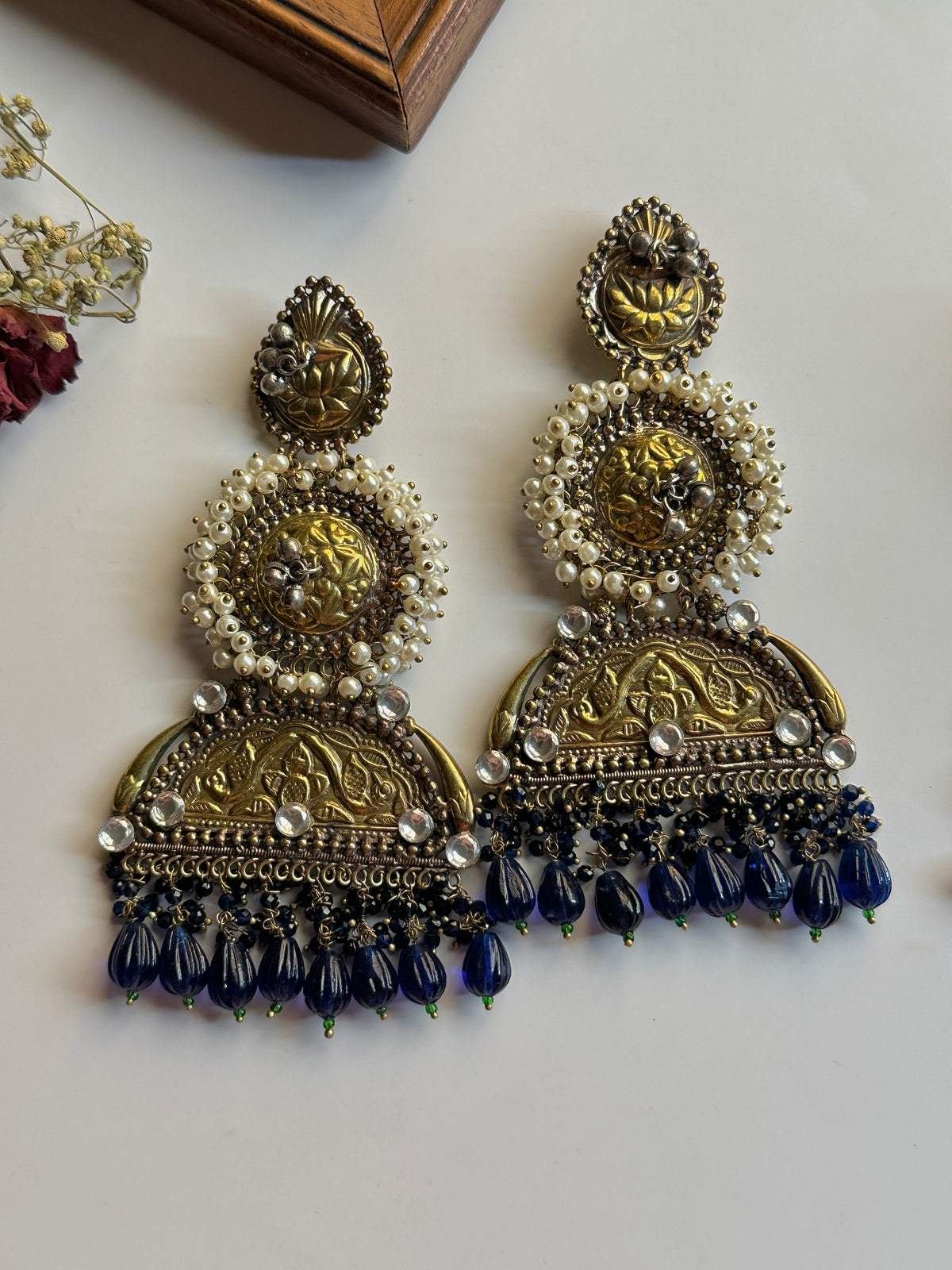 Nageena Earrings (3 Colors)