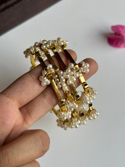 Golden Moti Bangles