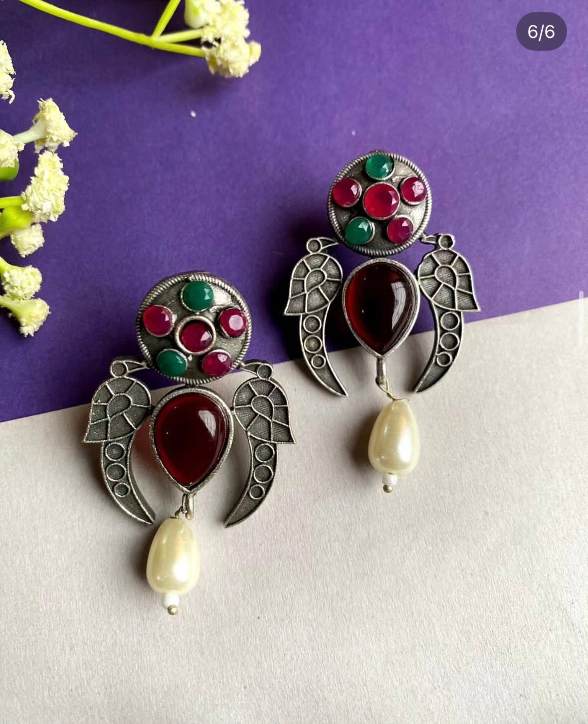 Bird Motif Earrings