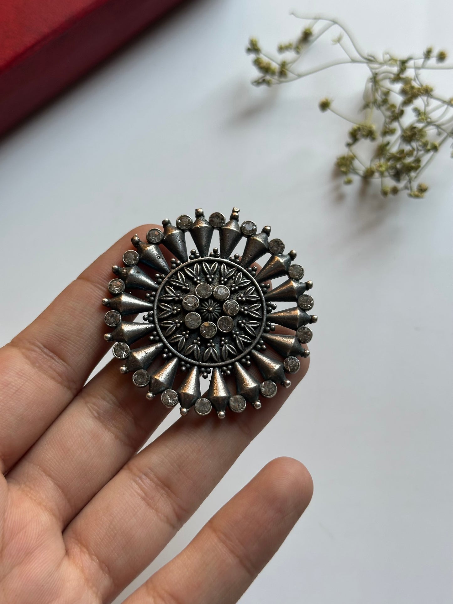 Oversized Phool Ring
