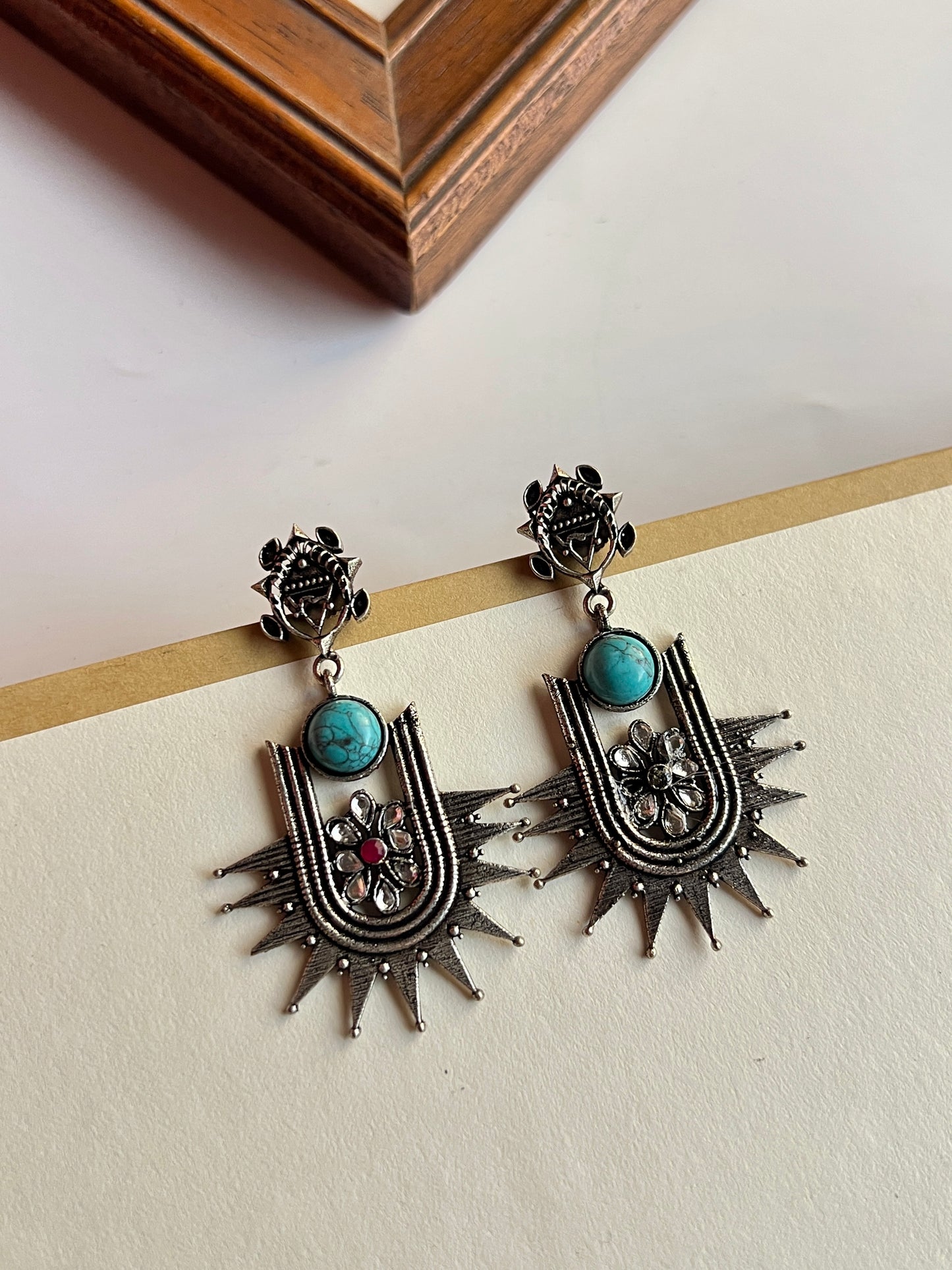 Midnight Bloom Earrings