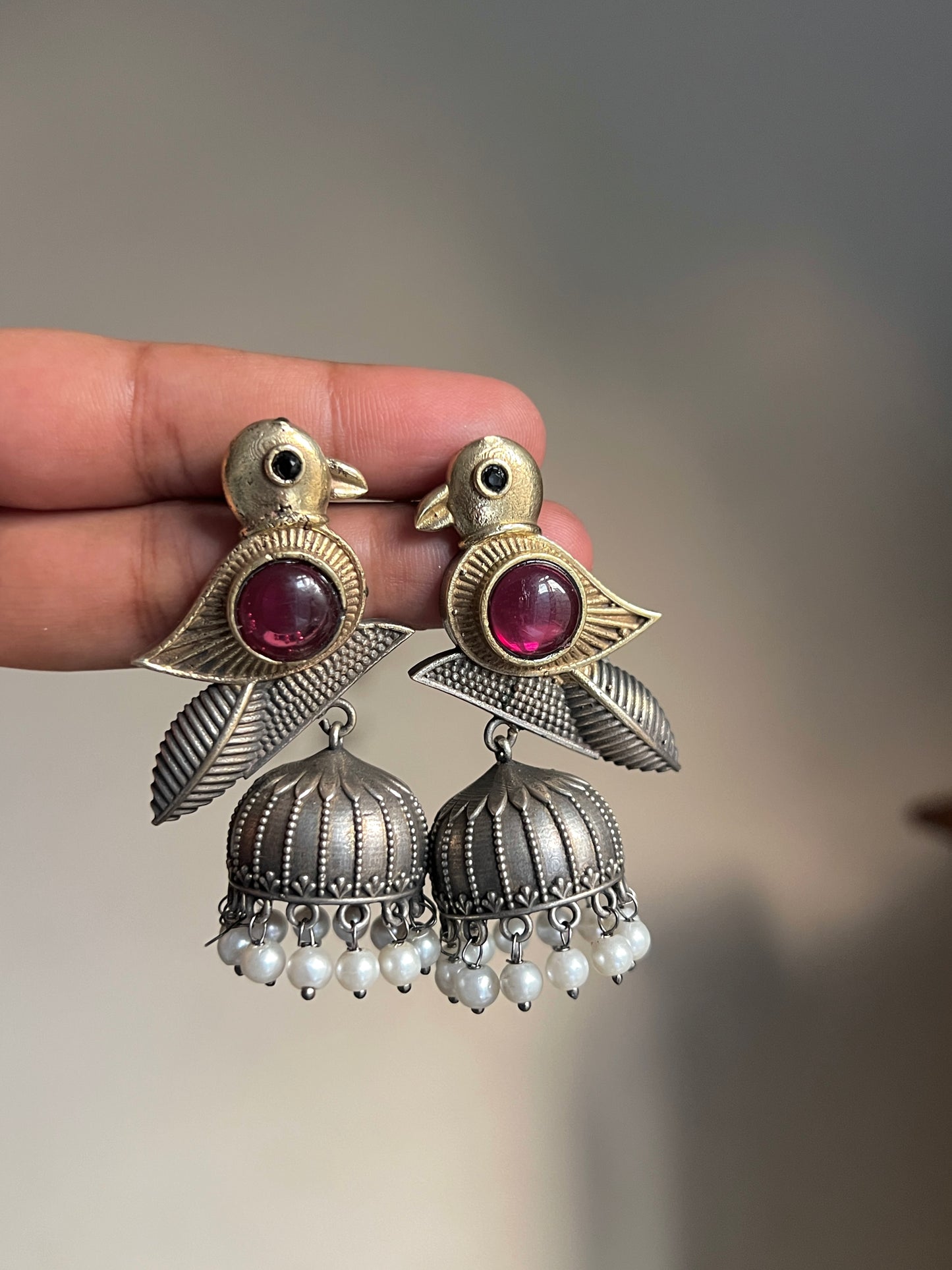 Kabootar Dual Tone Jhumki