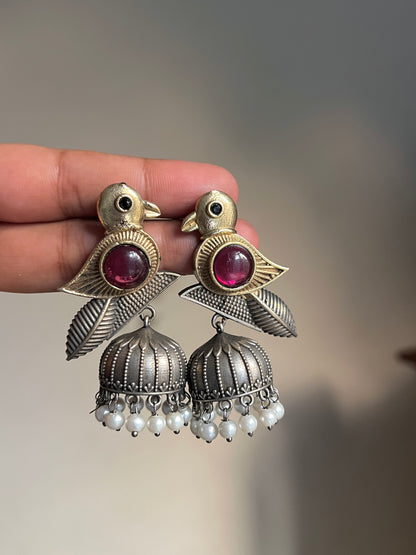 Kabootar Dual Tone Jhumki
