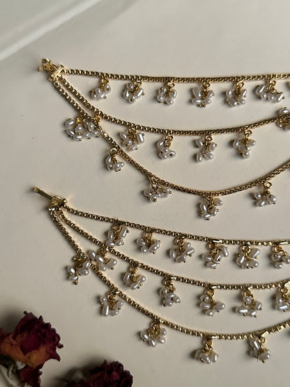 Golden Three Layer Pearl Sahara