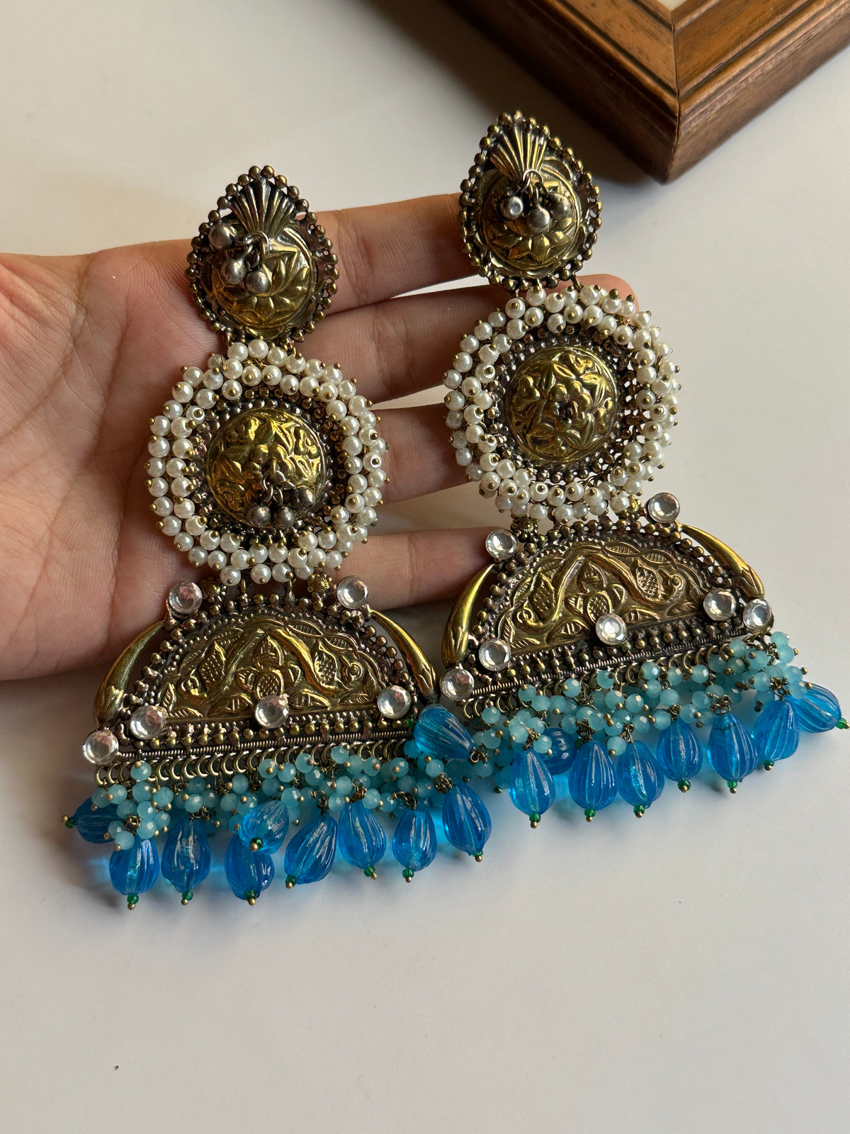 Nageena Earrings (3 Colors)