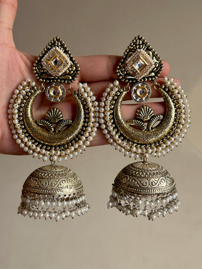 Oversized Chand Jhumka